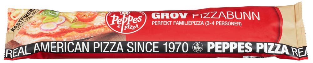 Peppes Pizza Grov Pizzabunn