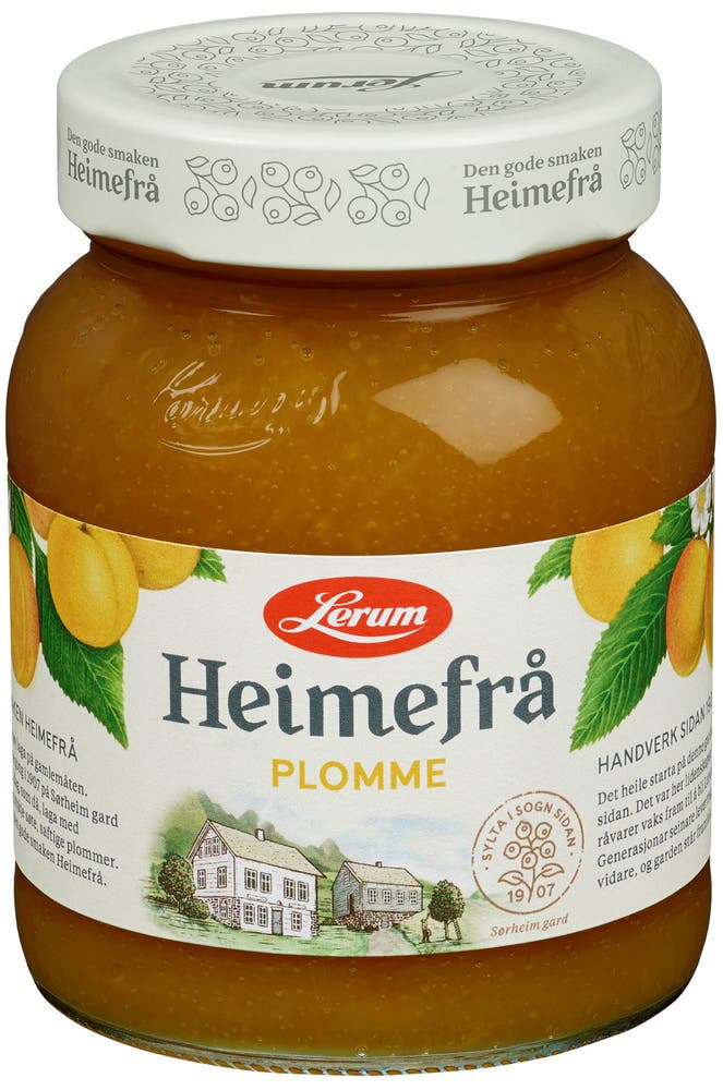 Lerum Plommesyltetøy Heimefrå