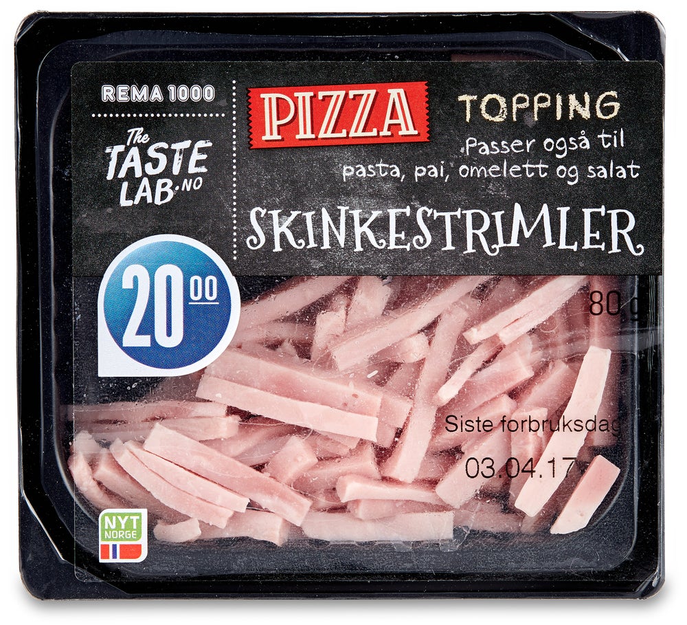 REMA 1000 Smårettskinke Topping