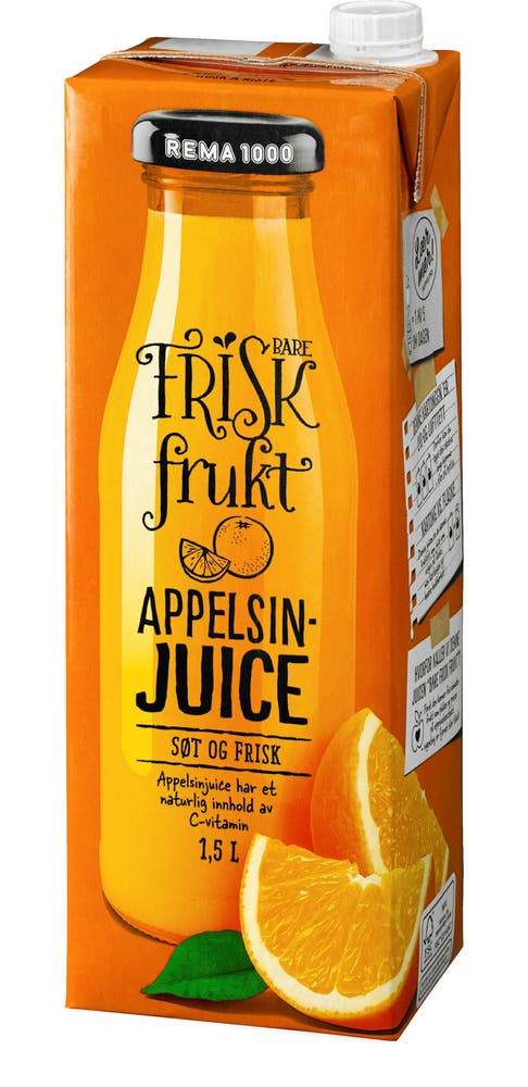 REMA 1000 Appelsinjuice Premium