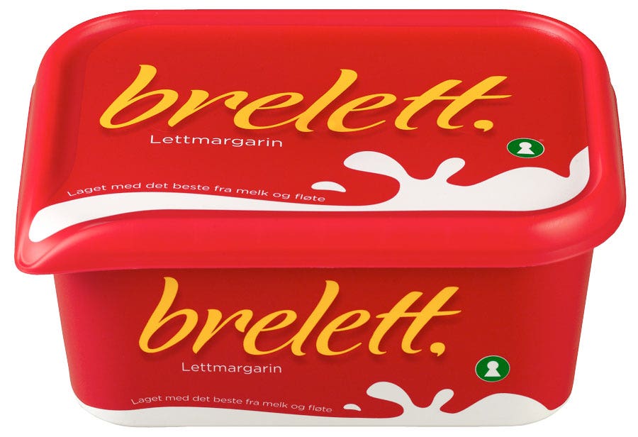 Brelett Lettmargarin Orginal