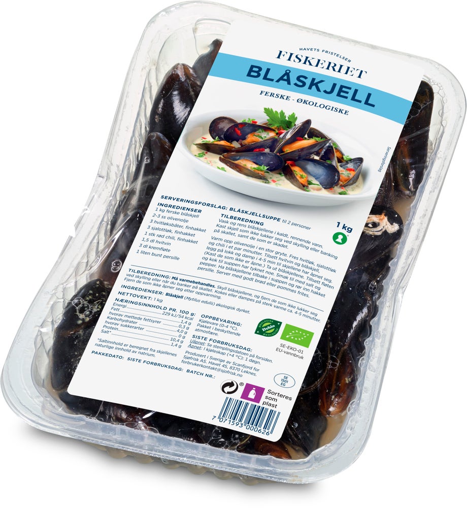 Fiskcentralen Blåskjell