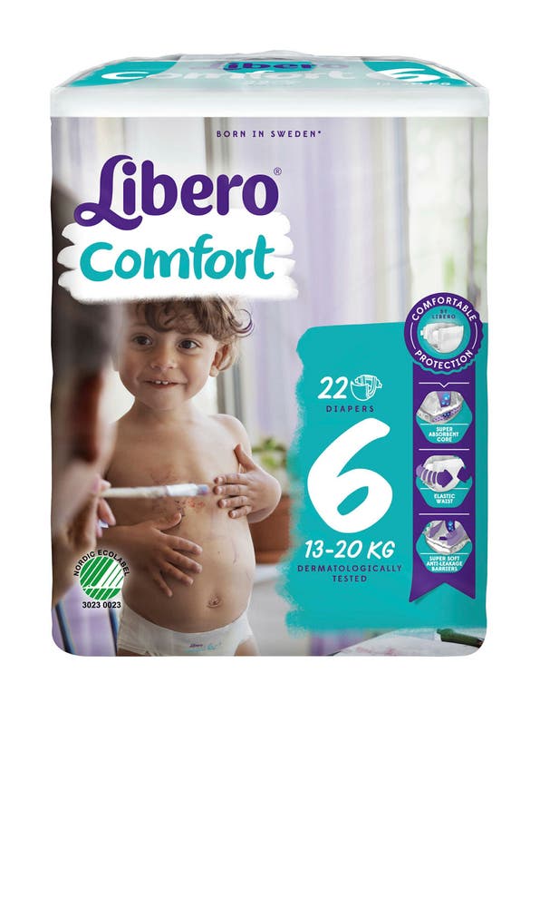 Libero Comfort Str.6 13-20kg