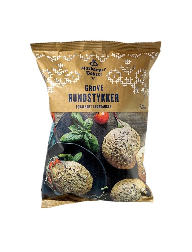 Hardanger Bakeri Grove Rundstykker 7 stk