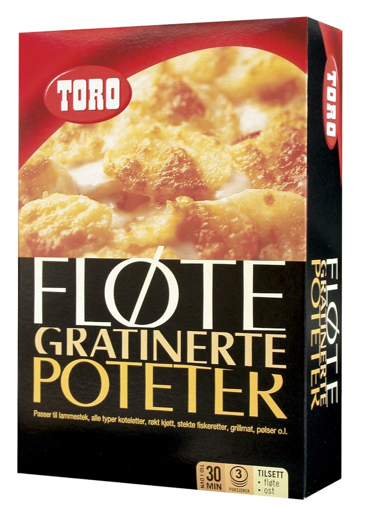 Toro Gratinerte Poteter