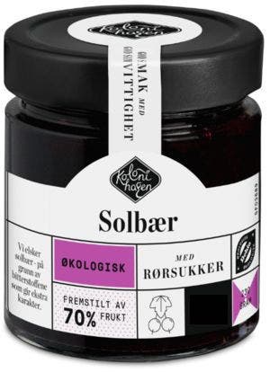 Kolonihagen Syltetøy Solbær Økologisk