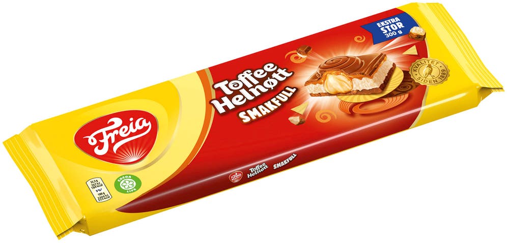 Freia Smakfull Toffee Helnøtt