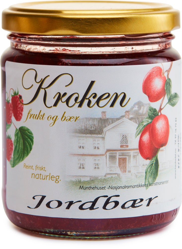 Kroken Frukt & Bær Håndlaget Jordbærsyltetøy