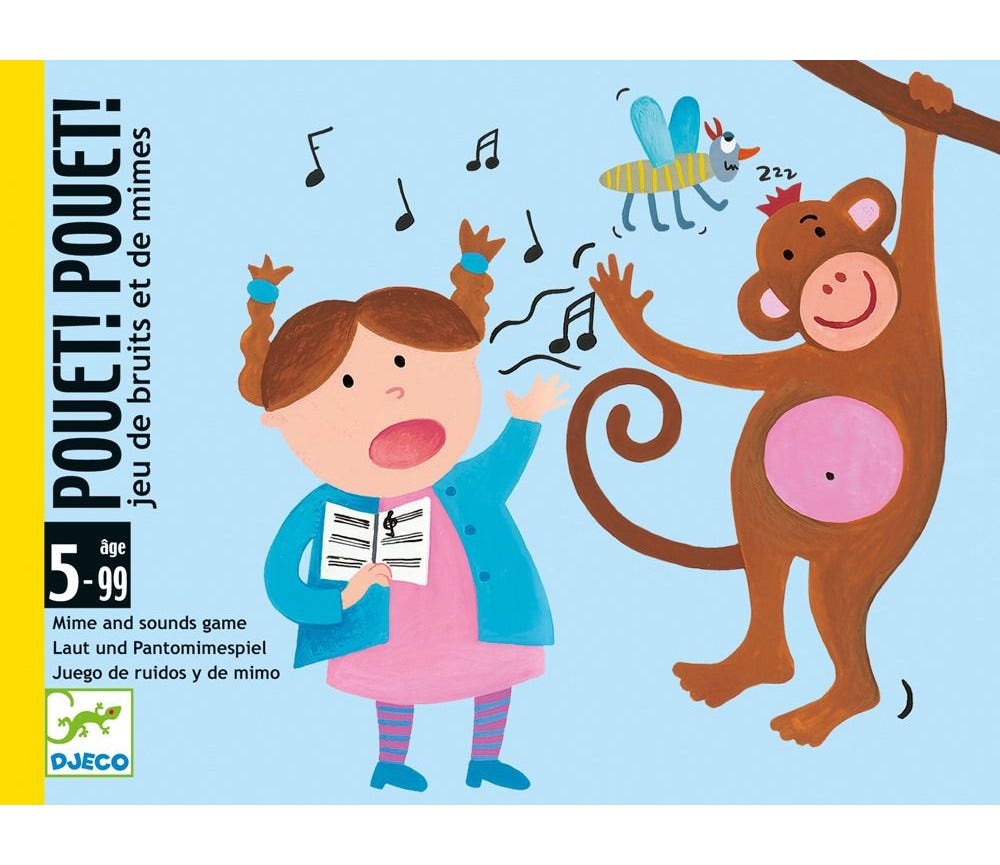 Sprell Kortspill mime Pouet Pouet