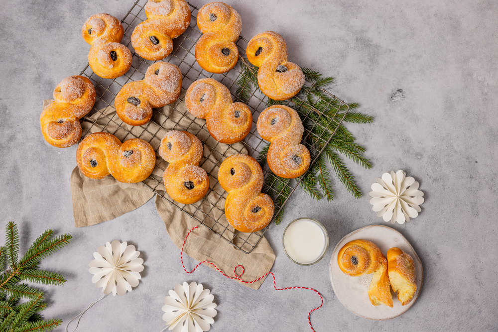 Lussekatter med Kesam® Vanilje
