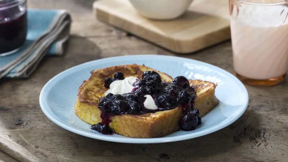 Arme riddere med blåbær