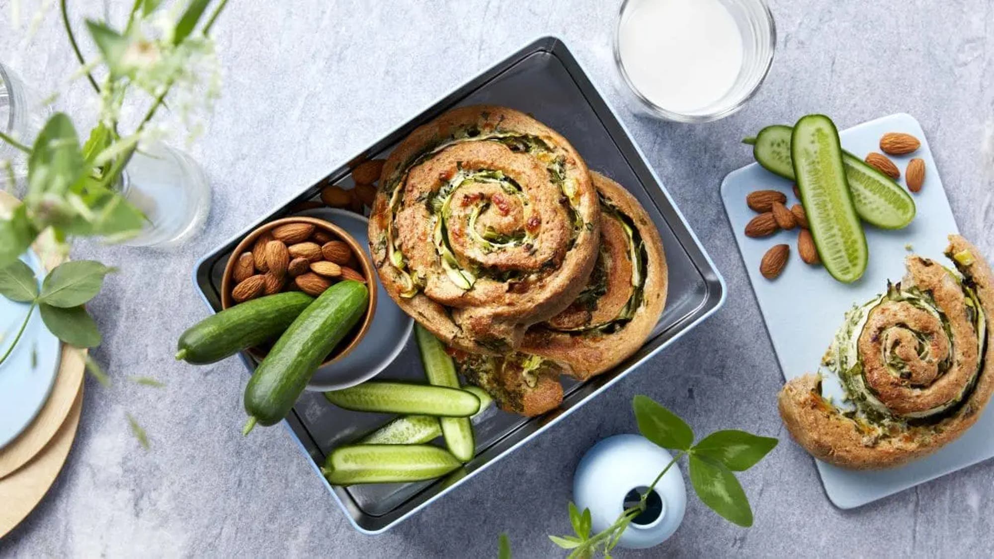 Matpakkesnurrer med squash