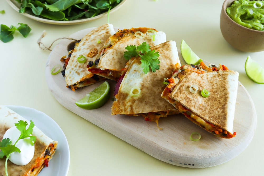 Vegetarquesadilla