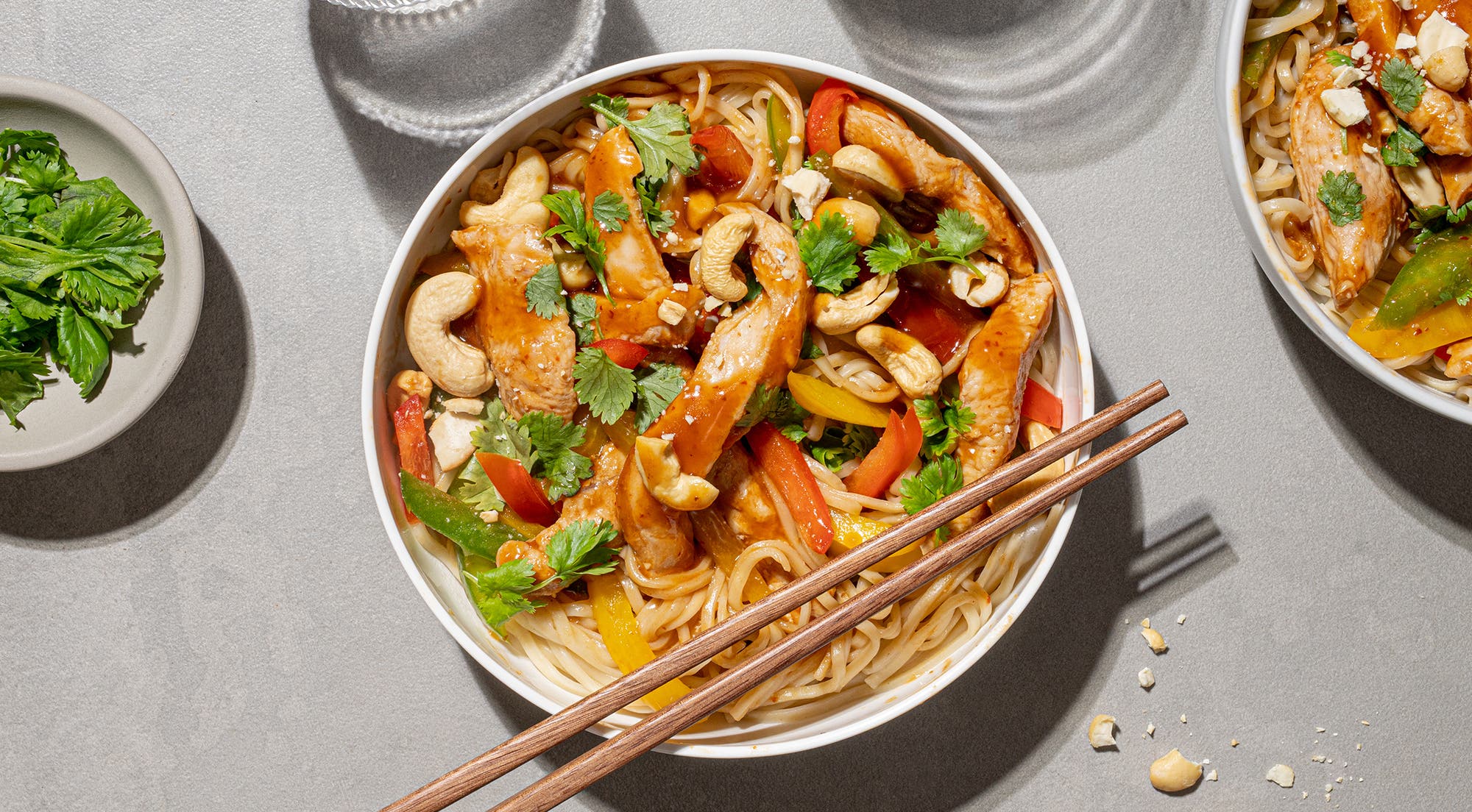 Rask kyllingwok med paprika