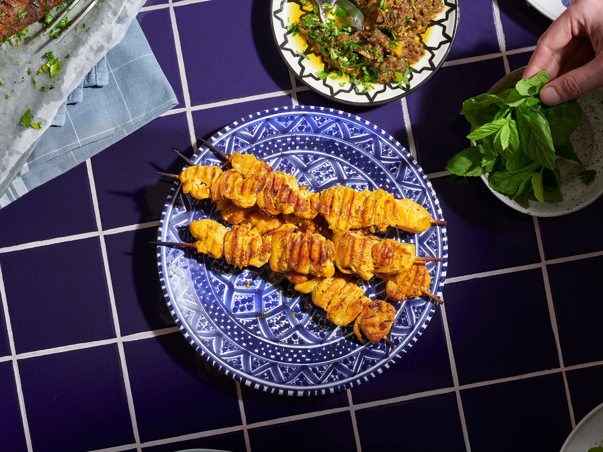 Djoje kabab – Persisk kyllingkebab