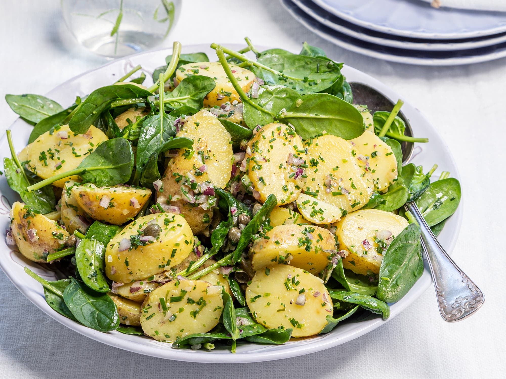 Klassisk fransk potetsalat