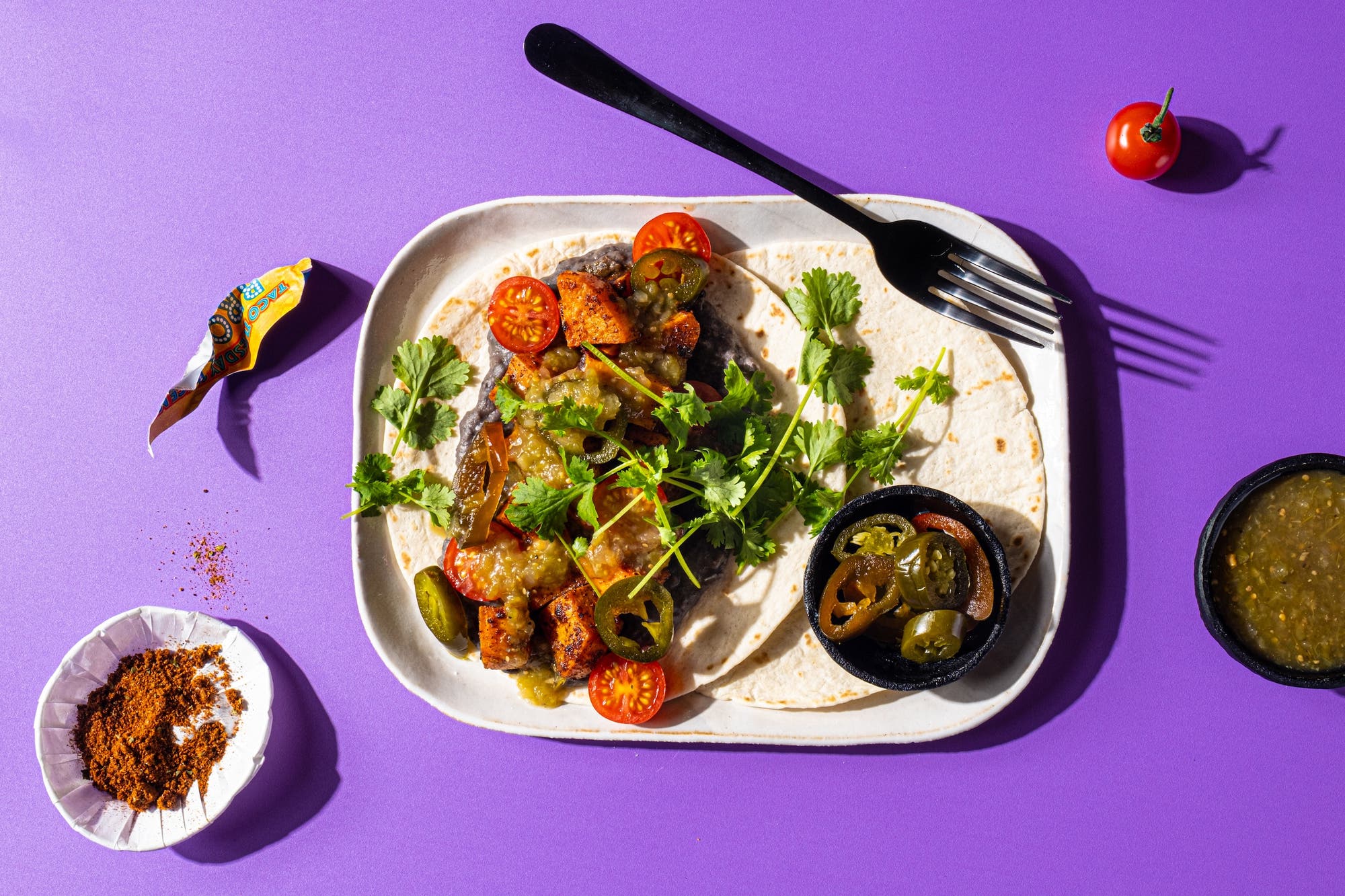 Skinny Sweet Potato Tacos