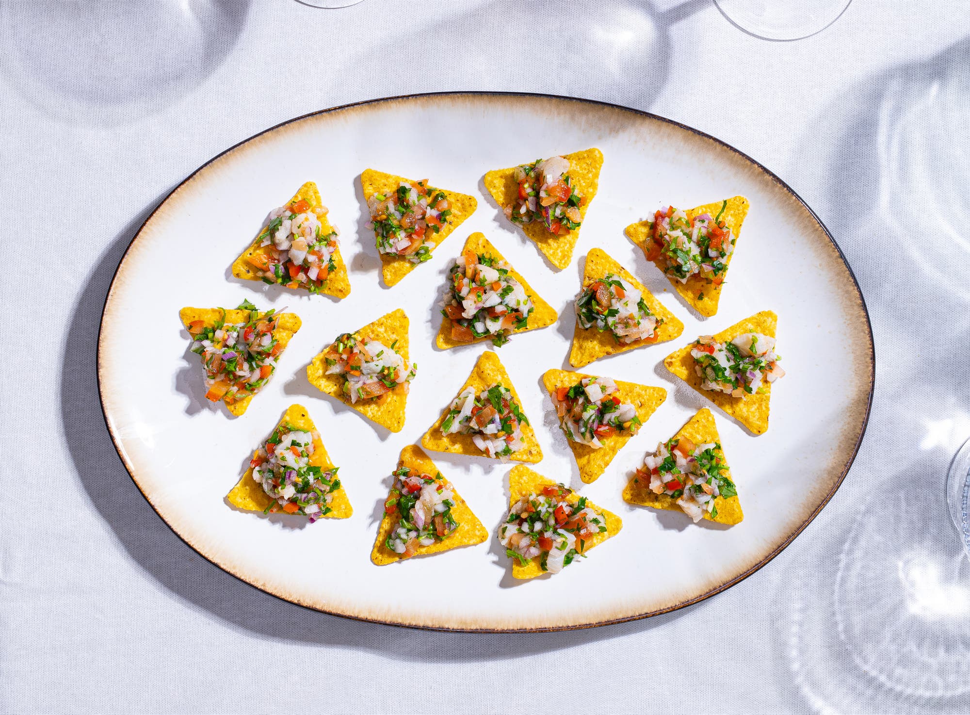 Frisk ceviche med kveite