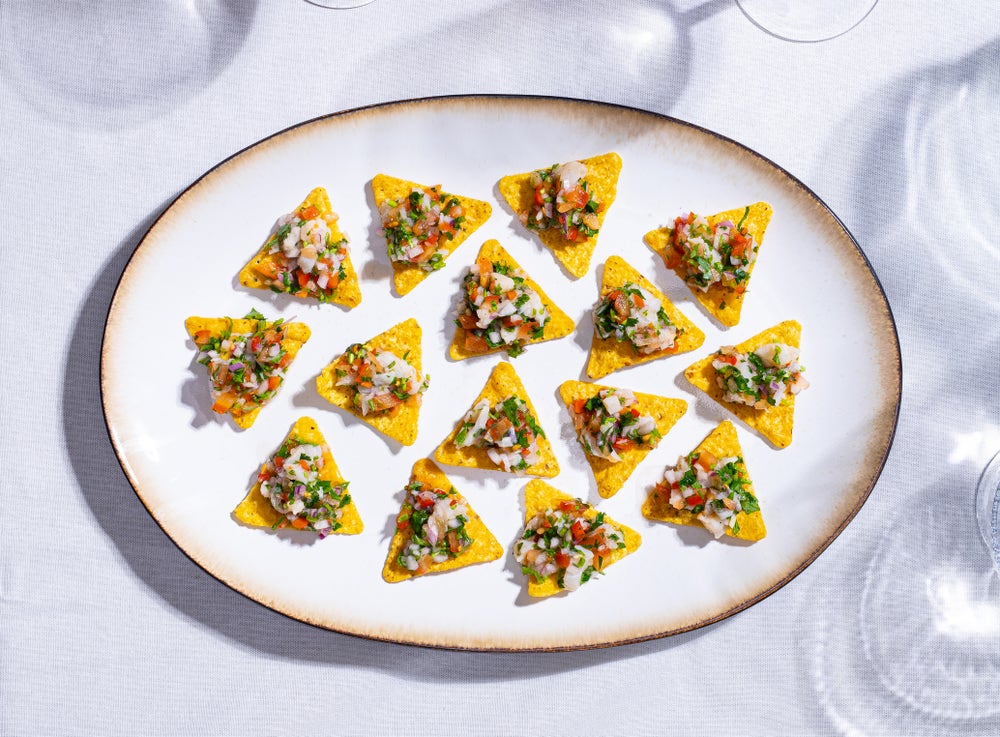 Frisk ceviche med kveite