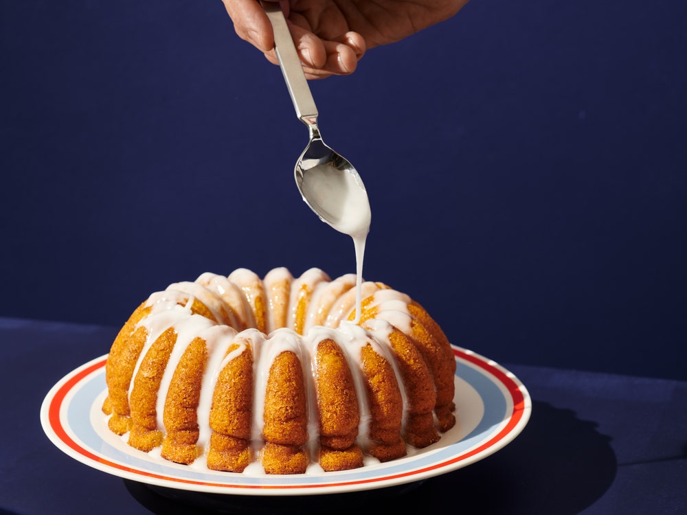 Gresskarkake med brunt smør