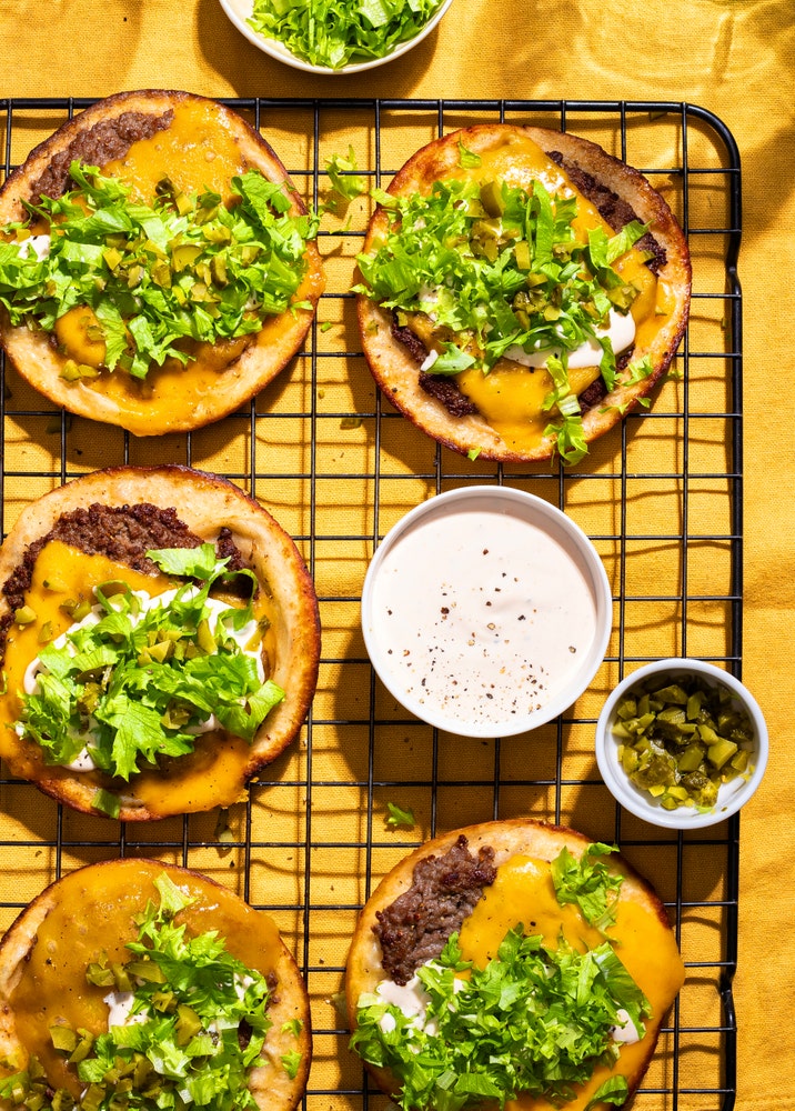 Smash Burger Tacos
