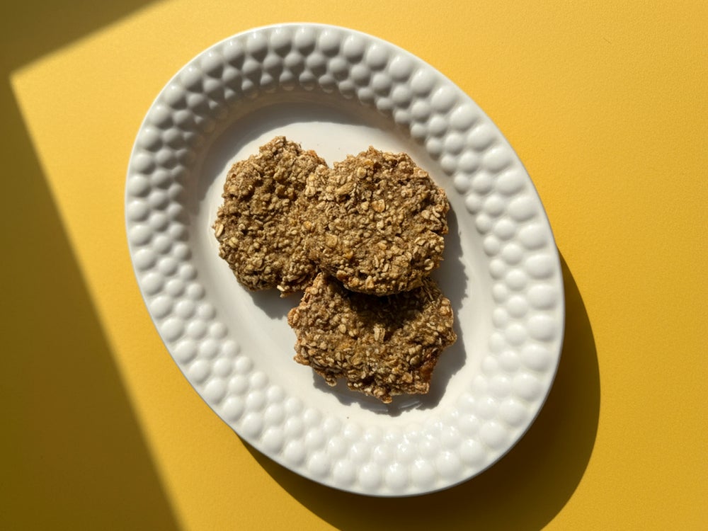 Banan- og havrekjeks