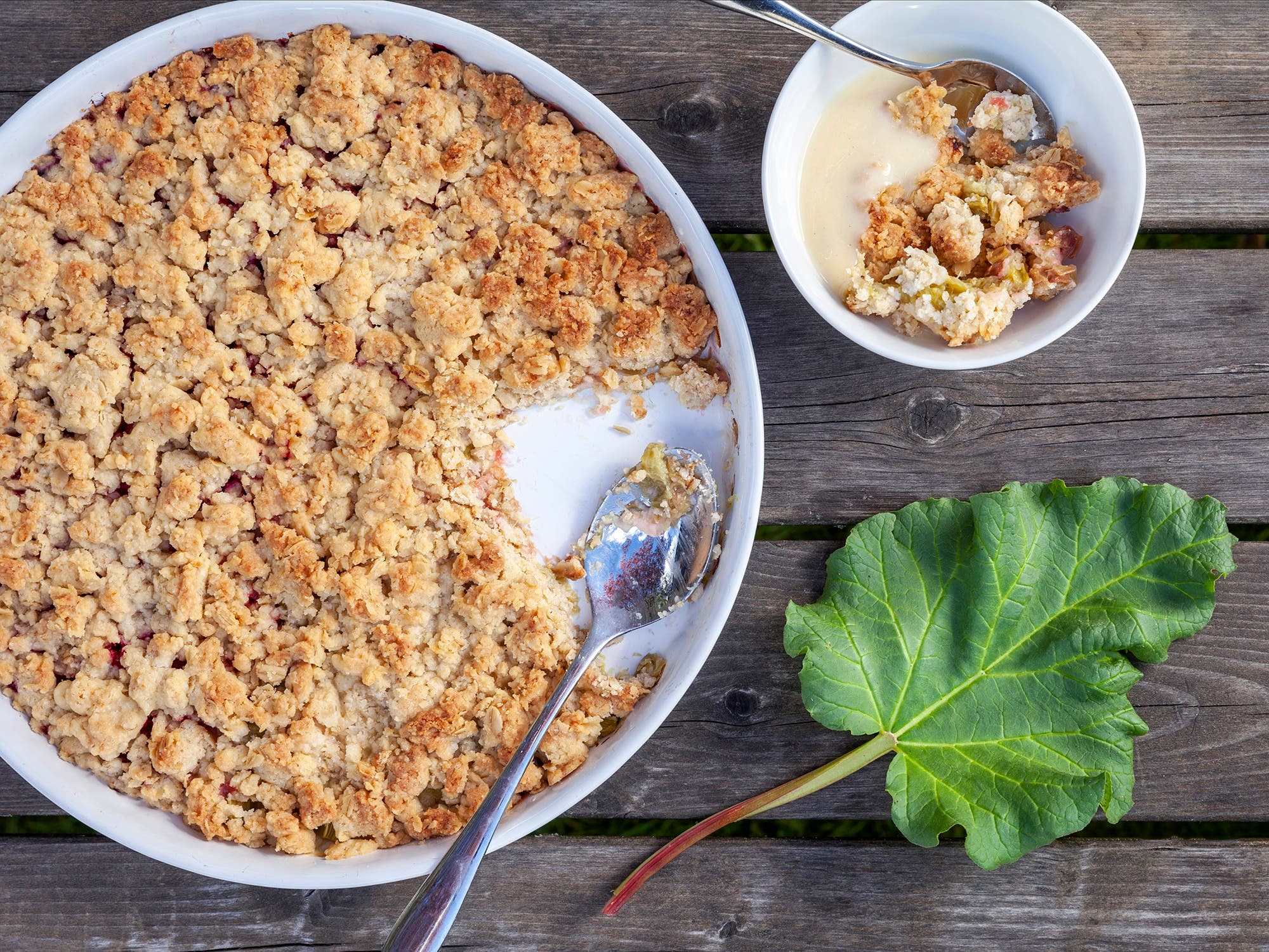 Klassisk rabarbrapai