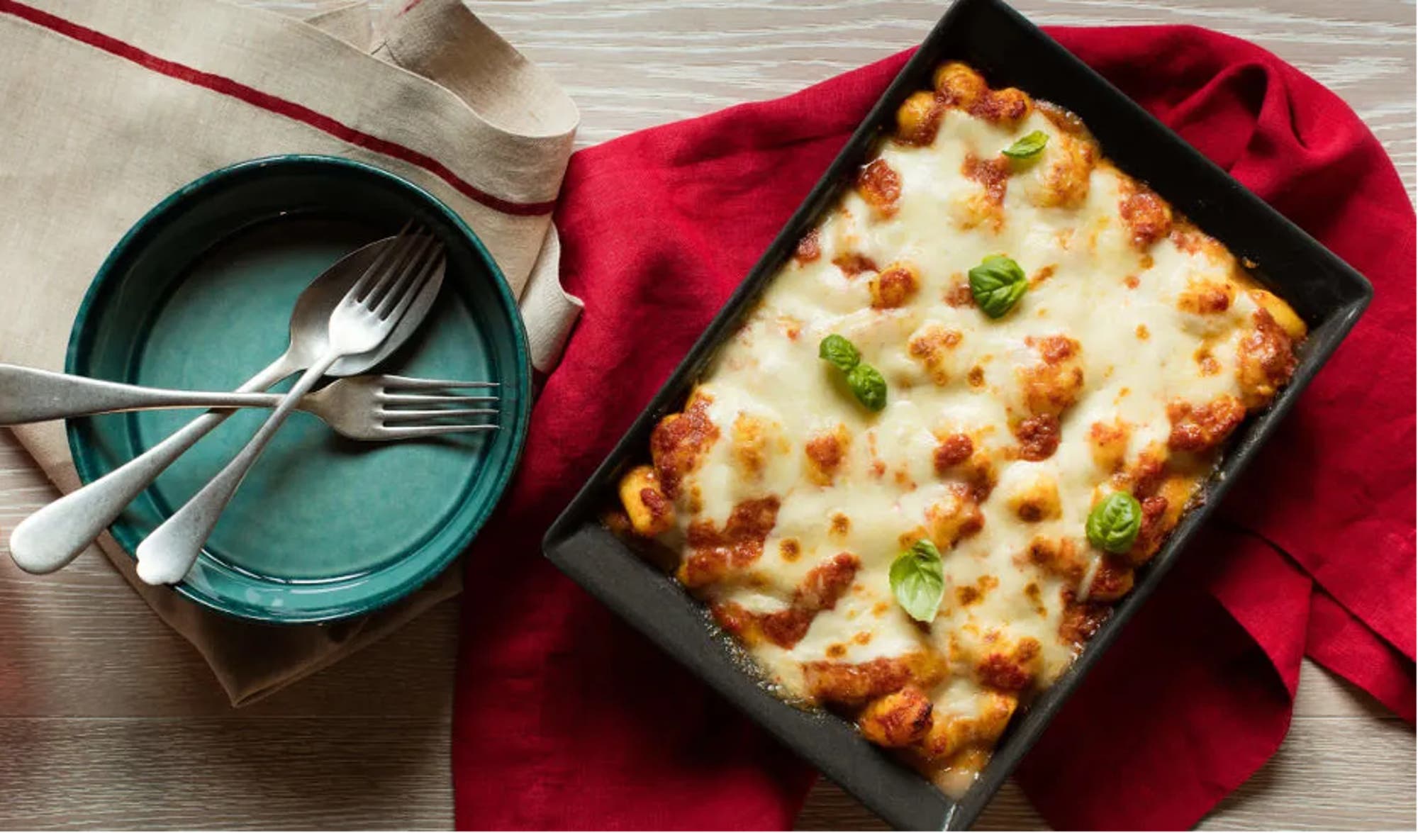 Gratinerte gnocchi