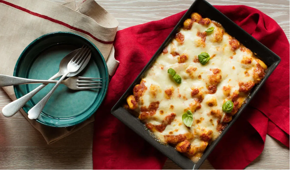 Gratinerte gnocchi